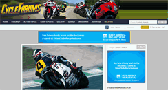 Desktop Screenshot of cycleforums.com